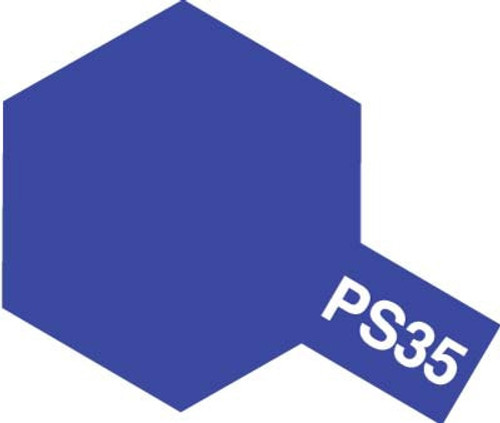 Tamiya PS-35 Blue Violet Polycarbonate Spray Paint 100ml 86035