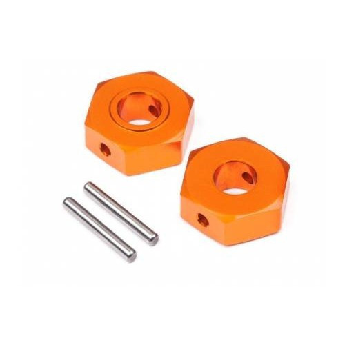 Hot Bodies Aluminum Hex Hub 12mm (Rear/2pcs)