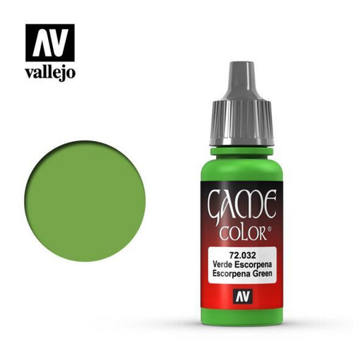 Game Color Scorpy Green Acrylic Paint 18ml AV72032