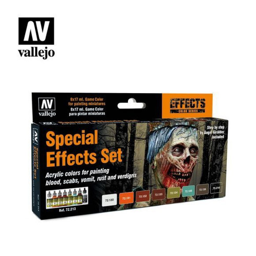 Game Color Special Effects Set (8 x 17ml Acrylic) AV72213