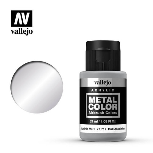 Metal Color Dull Aluminium Acrylic Paint 32ml AV77717