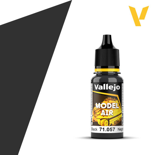 Model Air Black Acrylic Paint 18ml AV71057