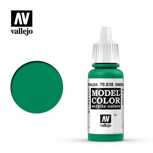Model Color Emerald Acrylic Paint 17ml AV70838