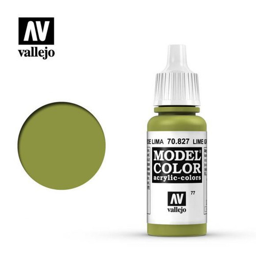 Model Color Lime Green Acrylic Paint 17ml AV70827