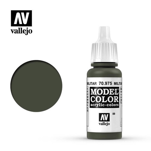 Model Color Military Green Acrylic Paint 17ml AV70975