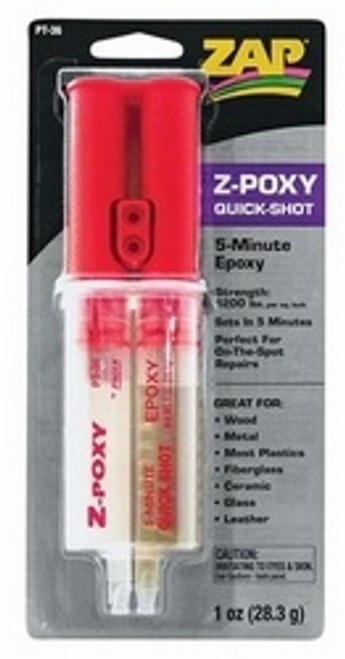 Z-Poxy 5 Minute Quick Shot PT36