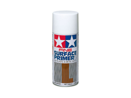 Fine Surface Primer (L) Spray  for Plastic and Metal - White 180ml T87044