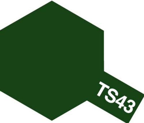TS-43 Gloss Racing Green Lacquer Spray for Plastics 100ml T85043 TS-43 Gloss Racing Green Lacquer Spray for Plastics 100ml T85043