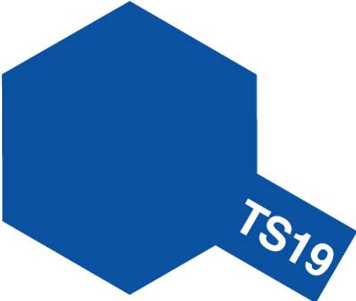 TS-19 Metallic Blue Lacquer Spray for Plastics 100ml T85019