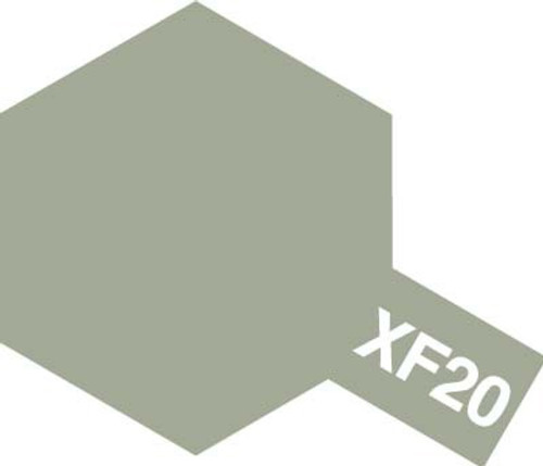 Acrylic Mini XF-20 Flat Medium Grey Paint 10ml T81720