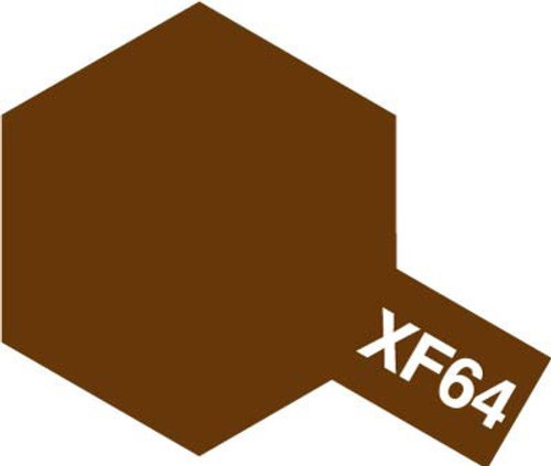 Acrylic Mini XF-64 Flat Red Brown Paint 10ml T81764