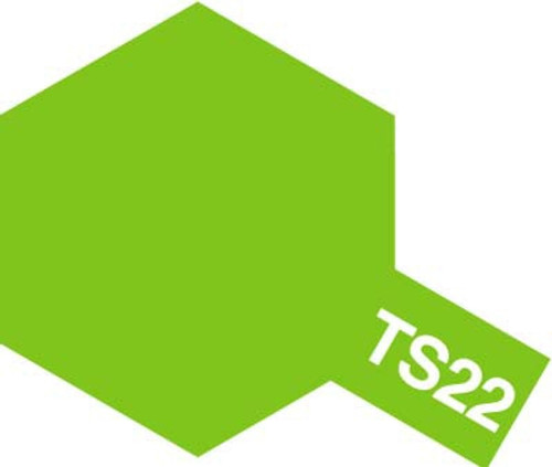 TS-22 Gloss Light Green Lacquer Spray for Plastics 100ml T85022 TS-22 Gloss Light Green Lacquer Spray for Plastics 100ml T85022