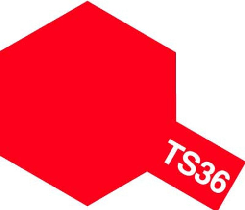 TS-36 Gloss Fluorescent Red Lacquer Spray for Plastics 100ml T85036 TS-36 Gloss Fluorescent Red Lacquer Spray for Plastics 100ml T85036
