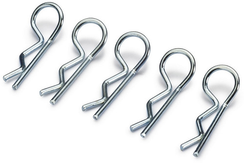 Body Clips large/silver (10) AB2440014