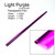 Transparent Film 2m X 64cm Light Purple DW-LS-MP-03-004