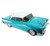 1/10 EP 4WD Fazer Mk2 1957 Chevy Bel Air Coupe Tropical Turquoise