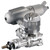 MAX 65AX Nitro Aircraft Engine, .65 Size w/ E-4010A Silencer, OSM16521