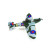 Mini Spitfire RC Plane, RTF, Mode 2, 450mm PMQTOP098B
