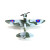 Mini Spitfire RC Plane, RTF, Mode 2, 450mm PMQTOP098B