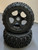 Baja 5B Rear Trencher Tyres on Black Rims - Beadlocked ROV-95193