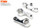 Team Magic Dual Steering Arm Set Alum