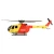 BO-105 Scale 250 Flybarless Helicopter with 6 Axis Stabilisation and Altitude Hold (Yellow/Red) TWST1002YR