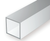 Styrene Square Tube 5/16" (.312") (7.9x7.9mm) Length: 14" (35cm) 2pcs 255