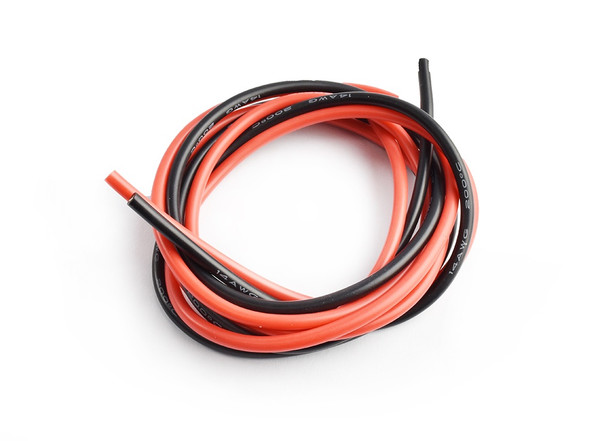 Silicone Wire 14Awg Red and Black TRC-1307-14