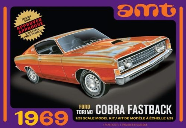 Ford Torino Cobra Fastback 1/25 AMT1217