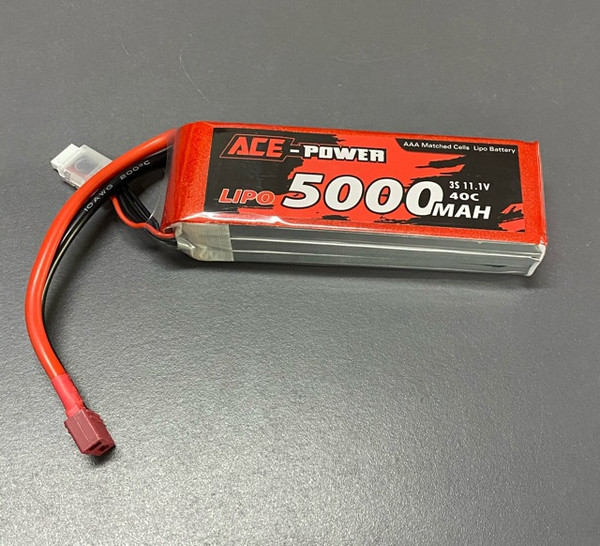 5000Mah SC 40C 11.1v 3S DEANS ACE5000SC403SDEAN