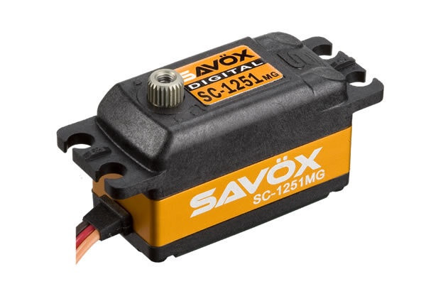 Low Profile High Speed Metal Gear Digital 9KG PLUS SAV-SC1251MG