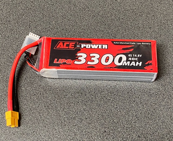 Ace Power 3300Mah SC 40C 4S XT60