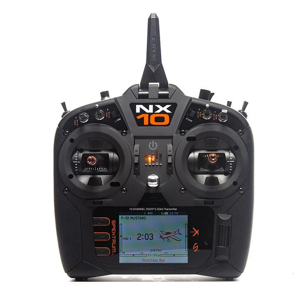 NX10 10-Channel DSM-X Transmitter Only, Mode 1 SPMR101001