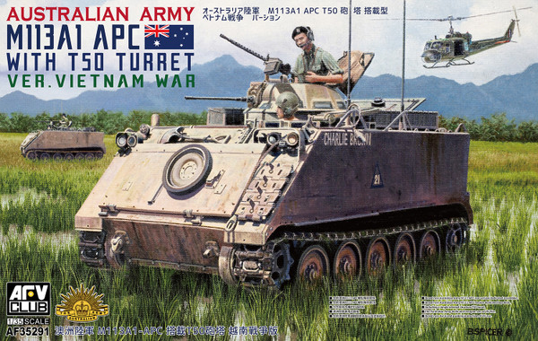 1/35 Australian Army M113A1 APC with T50 Turret Vietnam War 35291