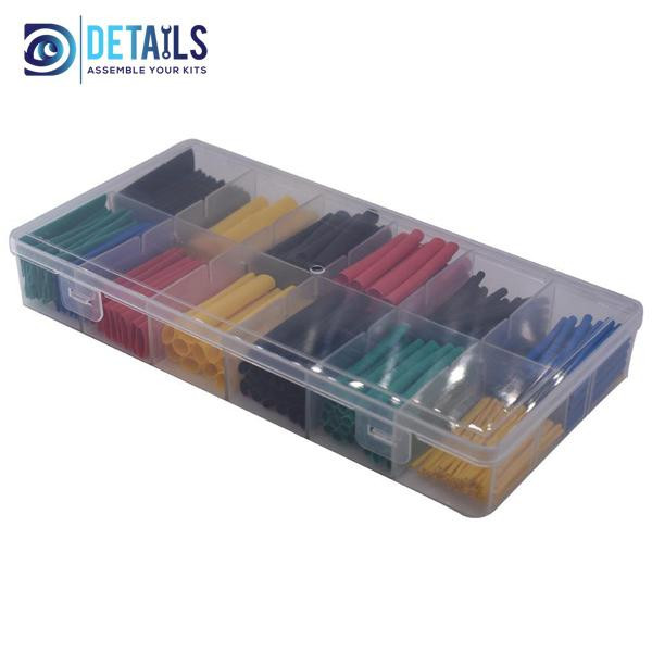 Coloured Heat Shrink Tube 1mm-10mm Sizing (280pcs) HDT-EL03007