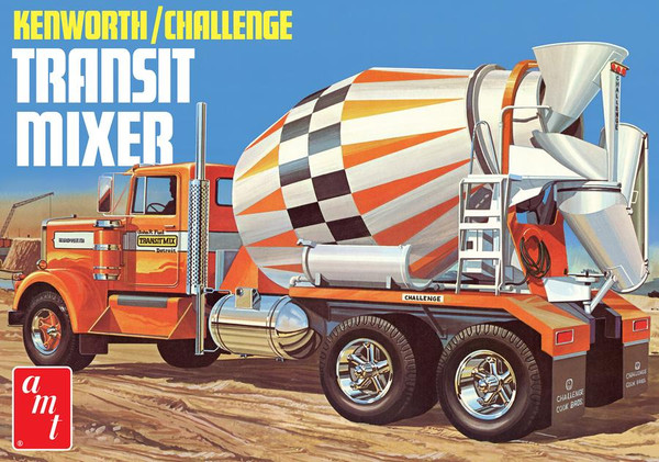 1/25 Kenworth/Challenge Transit Cement Mixer AMT1215