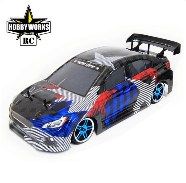 RC GT-02 4WD STI Drift BK RTR 1/10th HWC-00040DSTIBK