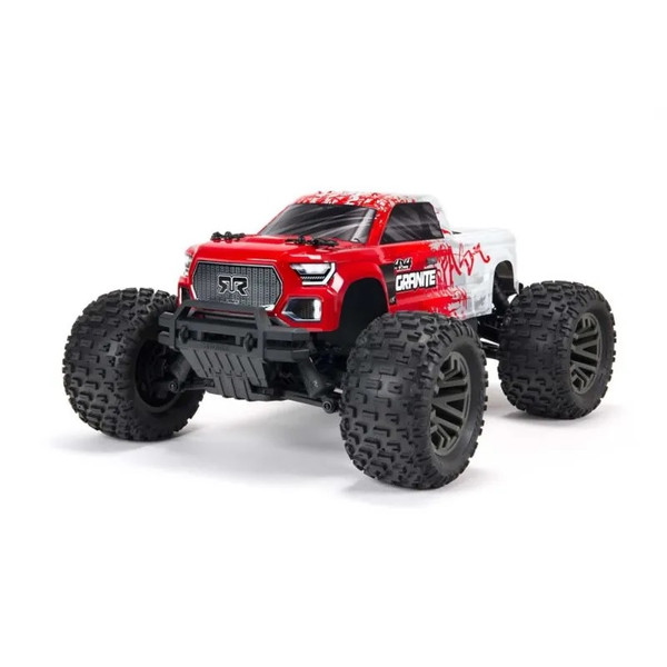 Granite V3 4X4 3S BLX Monster Truck, RTR, Red ARA4302V3BT2