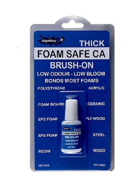 Thick Foam Safe CA 8gm Brush On 13995