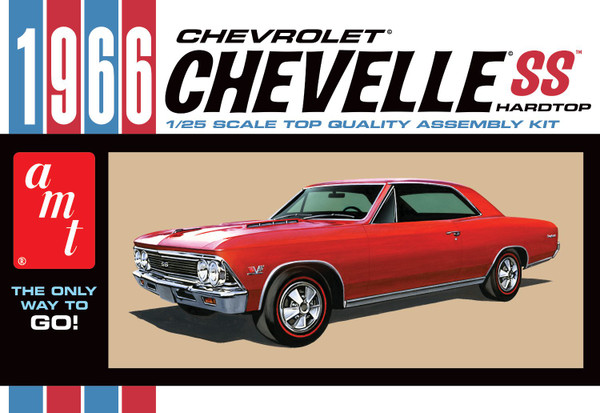 1/25 1966 Chevrolet Chevelle SS Hardtop AMT1342