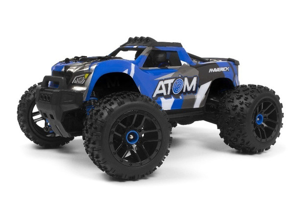 1/18 Atom RTR 4WD Electric RC Monster Truck - Blue MV150500