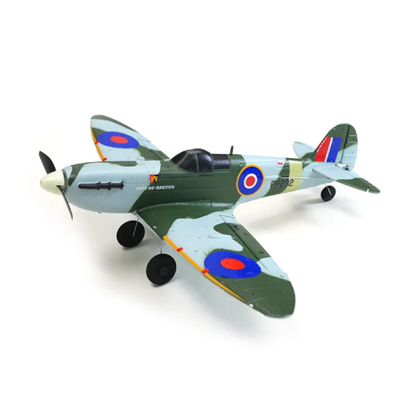 Mini Spitfire RC Plane, RTF, Mode 2, 450mm PMQTOP098B