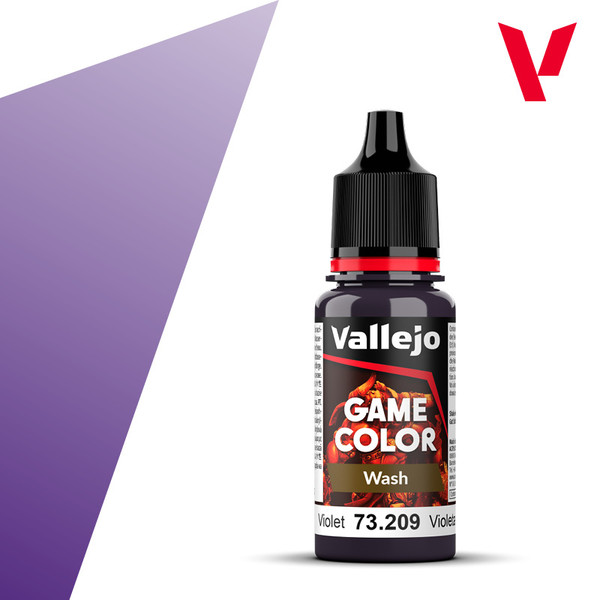 Game Color Violet Wash Acrylic Paint 18ml AV73209