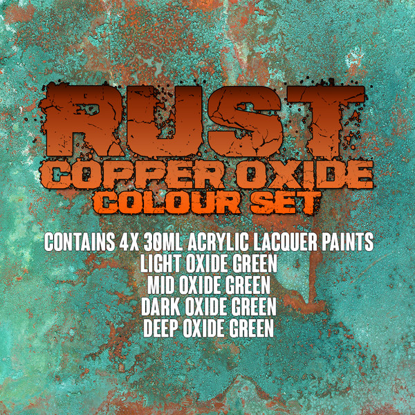 Rust Copper Oxide Colour Set SET27