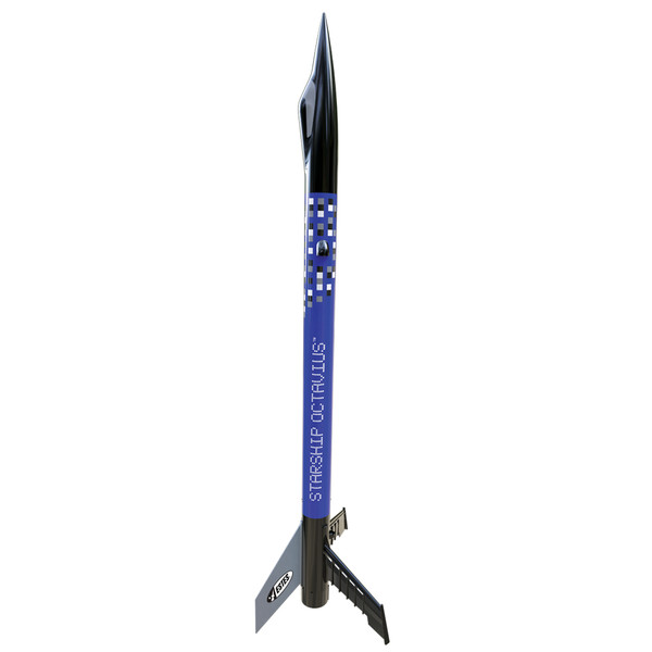 Starship Octavius Beginner Model Rocket Kit (18mm Standard Engine) EST-7284