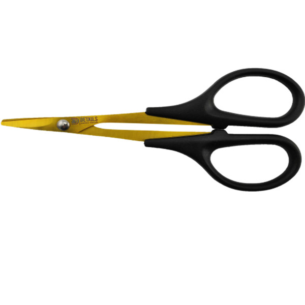 Curved Scissors - Ti-coated for RC Car Body DTT11048