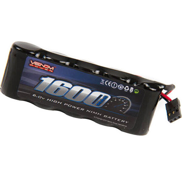 6V 1600mAh 5-Cell Flat Receiver NiMH Battery 6V 1600mAh 5-Cell Flat Receiver NiMH Battery