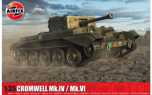 1/35 Cruiser Mk.VIII A27M Cromwell Mk.IV/Mk.VI A1384