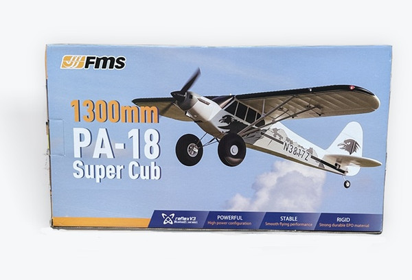 1300mm PA-18 Super Cub with Reflex V2 RTF MODE 2 FMS138RREFV2M2