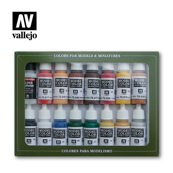 Model Color American Revolution Acrylic Paint Set (16x17ml) AV70148